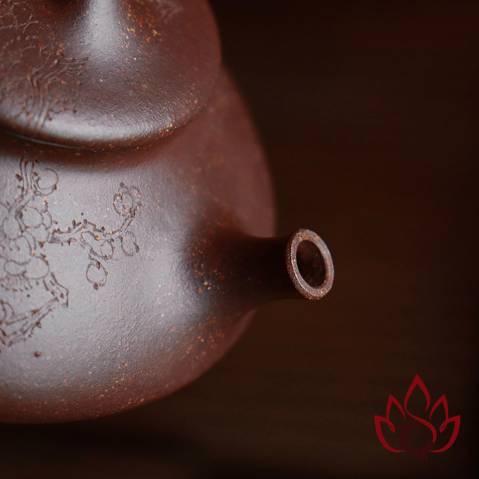 Ấm Tử Sa Thạch Biều Gia Bình Ẩn Sĩ | Đáy Tào Thanh | 120cc